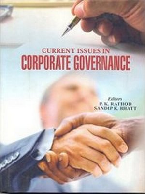 cover image of Current Issues in Corporate Governance